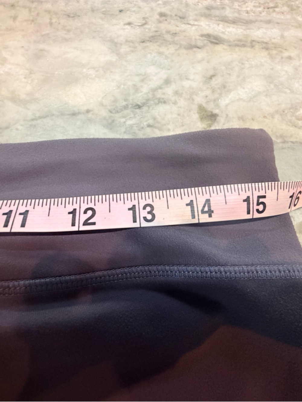 Fabletics High Waisted Leggings Mauve Purple Athletic Yoga Pants Women’s L - Picture 5 of 7